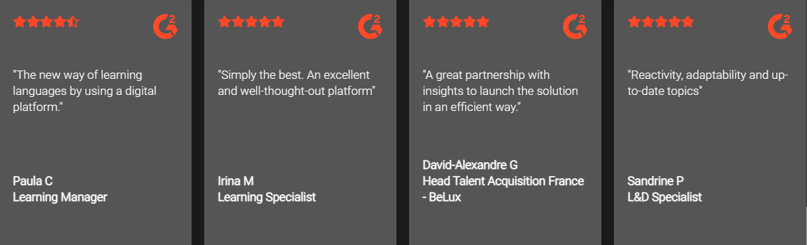 WHAT USERS SAY ABOUT US
